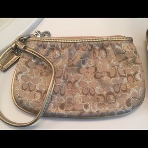 Authentic Coach Wristlet